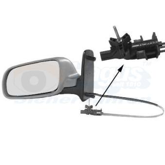 Rétroviseur extérieur VAN WEZEL OEM 7M1857521