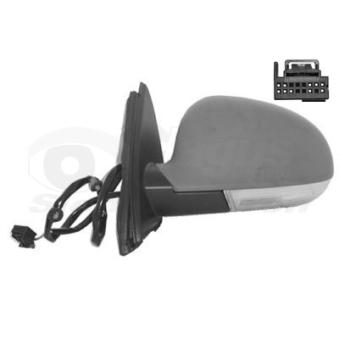 Rétroviseur extérieur VAN WEZEL OEM 1K0949101