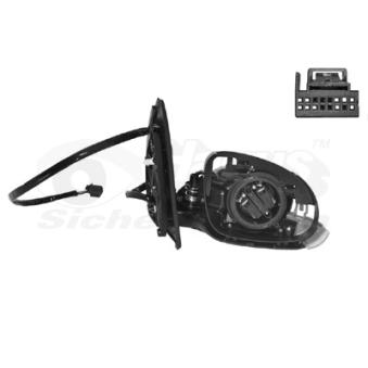 Rétroviseur extérieur VAN WEZEL OEM 1K0949102