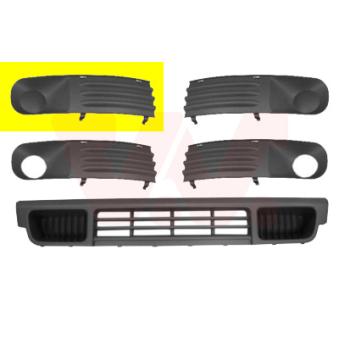 Grille de ventilation, pare-chocs avant droit VAN WEZEL [5896592]