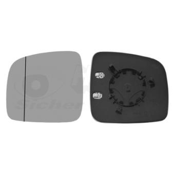 Verre de rétroviseur, rétroviseur extérieur VAN WEZEL OEM 7H1857521A