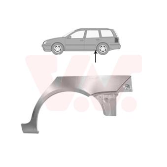 Panneau latéral arrière gauche VAN WEZEL 5898147