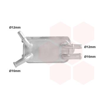 Radiateur d'huile VAN WEZEL [59003135]