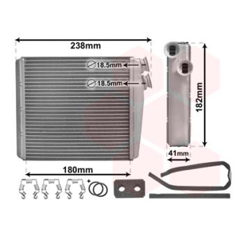 Système de chauffage VAN WEZEL 59006163