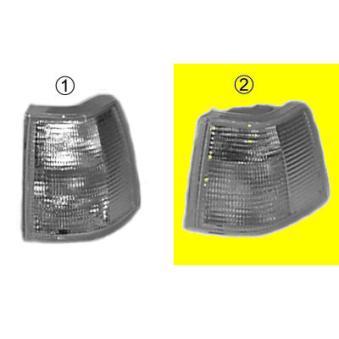 Feu clignotant avant droit VAN WEZEL 5958908