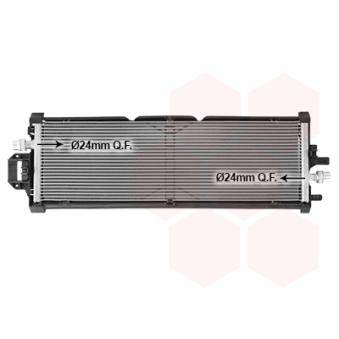 Radiateur, refroidissement du moteur VAN WEZEL 69012701