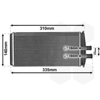 Système de chauffage VAN WEZEL OEM 6U0819030