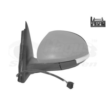 Rétroviseur extérieur VAN WEZEL OEM 5N0857521