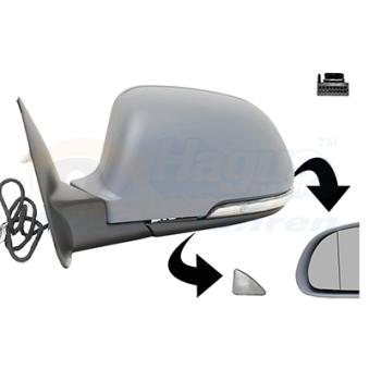 Rétroviseur extérieur VAN WEZEL OEM 4F0857535AF
