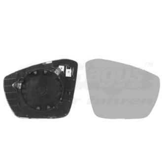 Verre de rétroviseur, rétroviseur extérieur VAN WEZEL OEM 5E0857522
