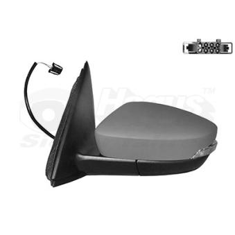 Rétroviseur extérieur VAN WEZEL [7629817]