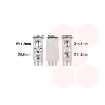 Détendeur, climatisation VAN WEZEL OEM CCC3778