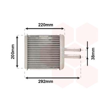 Système de chauffage VAN WEZEL OEM 96190674