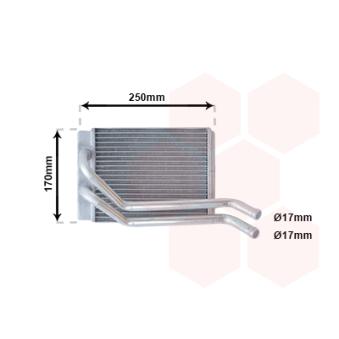 Système de chauffage VAN WEZEL OEM 9722726000