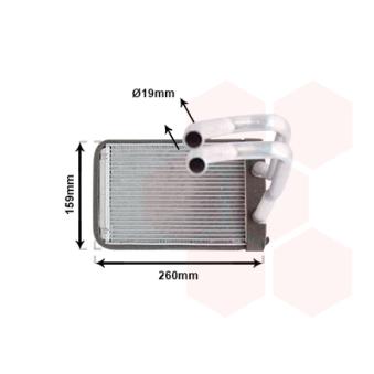 Système de chauffage VAN WEZEL 82006122