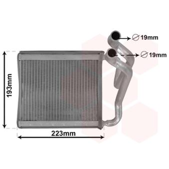 Système de chauffage VAN WEZEL 82006270