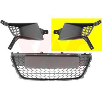 Grille de ventilation, pare-chocs avant gauche VAN WEZEL [8207591]