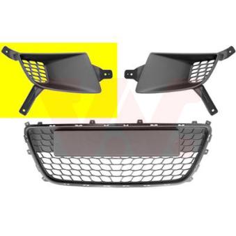 Grille de ventilation, pare-chocs avant droit VAN WEZEL [8207592]