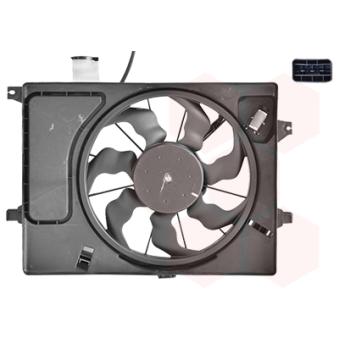 Ventilateur, refroidissement du moteur VAN WEZEL 8244747
