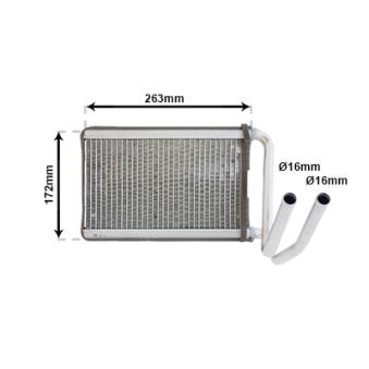 Système de chauffage VAN WEZEL 83006169