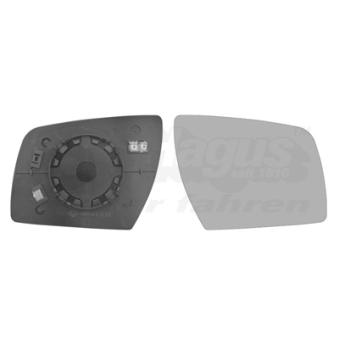 Verre de rétroviseur, rétroviseur extérieur VAN WEZEL OEM 876212k050