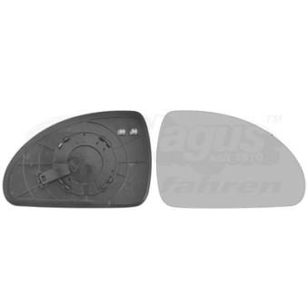 Verre de rétroviseur, rétroviseur extérieur VAN WEZEL 8353838