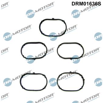 Jeu de joints d'étanchéité, collecteur d'admission Dr.Motor DRM01636S pour VOLKSWAGEN JETTA 2.5 - 170cv