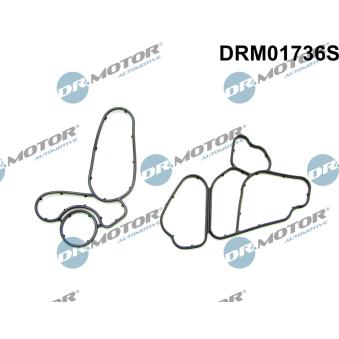 Kit de joints, radiateur d'huile Dr.Motor DRM01736S pour BMW X5 3.0 d - 211cv