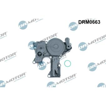 Séparateur d'huile, prise de recyclage des gas de carter Dr.Motor [DRM0663]