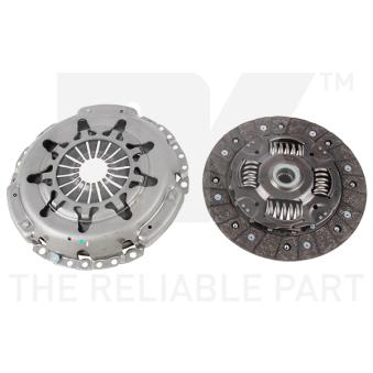 Kit d'embrayage NK 1325133 pour DAEWOO REZZO 1.6 TDCi - 75cv