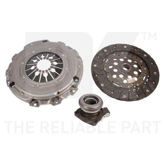 Kit d'embrayage NK 133698 pour ABARTH PUNTO 1.9 CDTI - 120cv