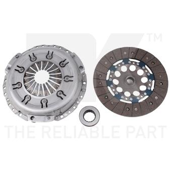 Kit d'embrayage NK 134767 pour VOLKSWAGEN PASSAT 2.4 - 170cv