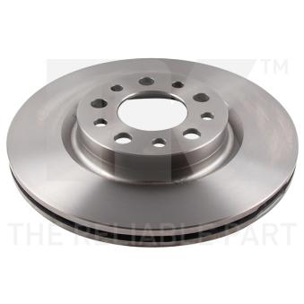 Jeu de 2 disques de frein arrière NK OEM 51760274