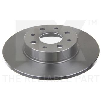 Jeu de 2 disques de frein arrière NK [201028]