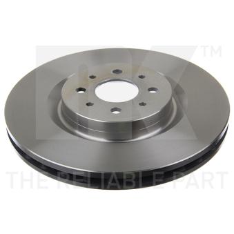 Jeu de 2 disques de frein avant NK OEM 51813785