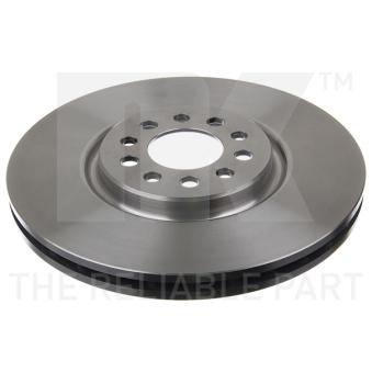 Jeu de 2 disques de frein avant NK OEM 51767384