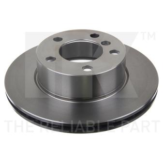 Jeu de 2 disques de frein avant NK OEM 34116764629