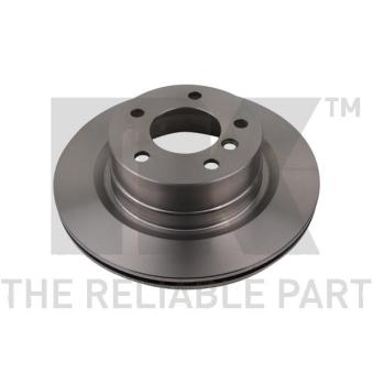 Jeu de 2 disques de frein arrière NK OEM 34216855005