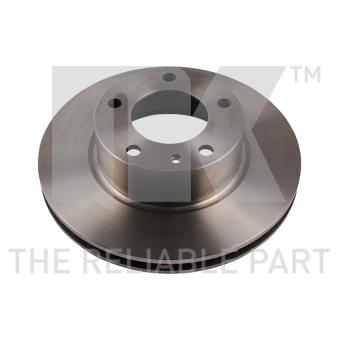 Jeu de 2 disques de frein avant NK 201515