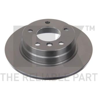 Jeu de 2 disques de frein arrière NK OEM 34211164511