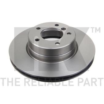 Jeu de 2 disques de frein avant NK OEM 34116864059