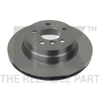 Jeu de 2 disques de frein arrière NK [201583]