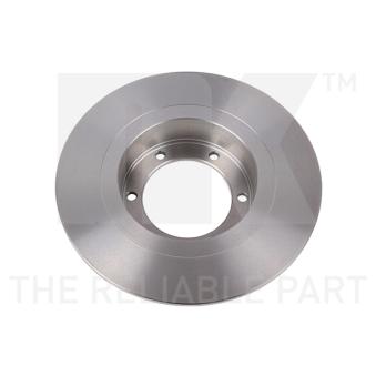 Jeu de 2 disques de frein avant NK OEM 95599322