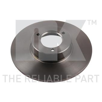 Jeu de 2 disques de frein avant NK 201912