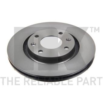 Jeu de 2 disques de frein avant NK [201929]