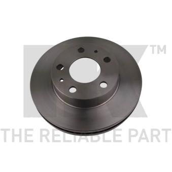 Jeu de 2 disques de frein avant NK OEM 51957510