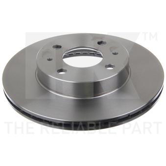 Jeu de 2 disques de frein avant NK OEM 402060M801