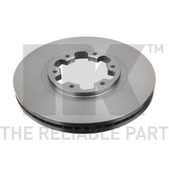 Jeu de 2 disques de frein avant NK OEM 40206VE800