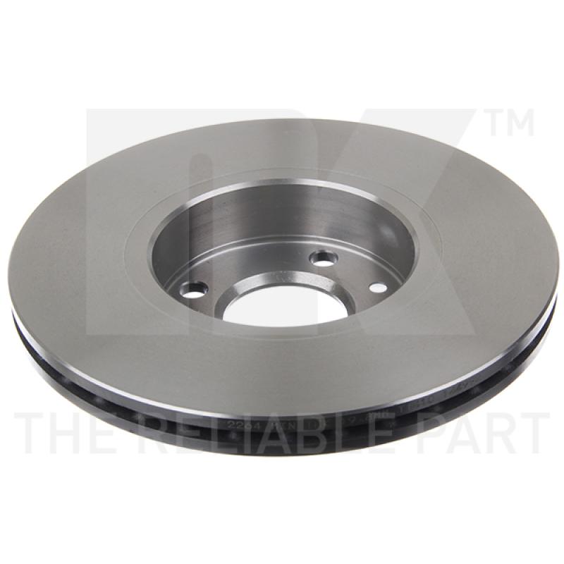 Jeu de 2 disques de frein avant NK 202264 - Visuel 1