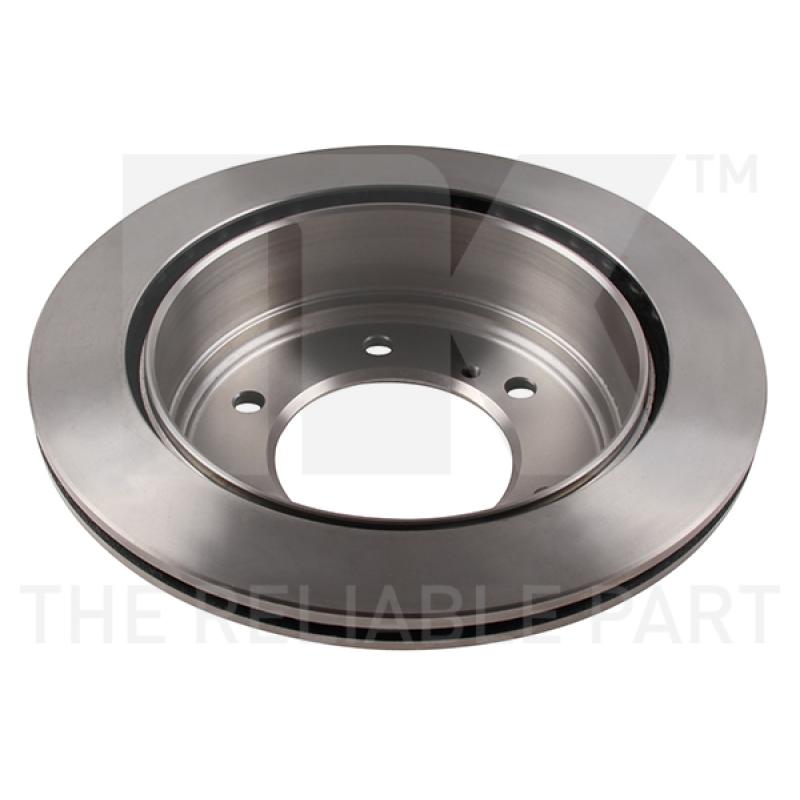 Jeu de 2 disques de frein arrière NK 202266 - Visuel 1